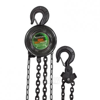 Лебедка механическая подвесная c фиксацией цепи натяжения  RockForce RF-TRC9030